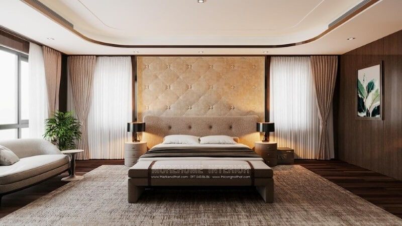 Công trình thiết kế nội thất biệt thự imperia Hải Phòng đẹp sang trọng