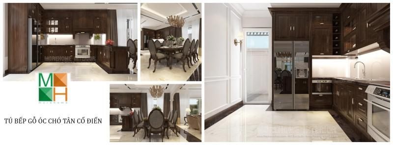 Nội thất Morehome luôn đặt tiêu chuẩn cao nhất cho các mẫu thiết kế tủ bếp gỗ óc chó của mình bằng cách kiểm tra chặt chẽ về tỉ mỉ, sáng tạo và tinh tế.